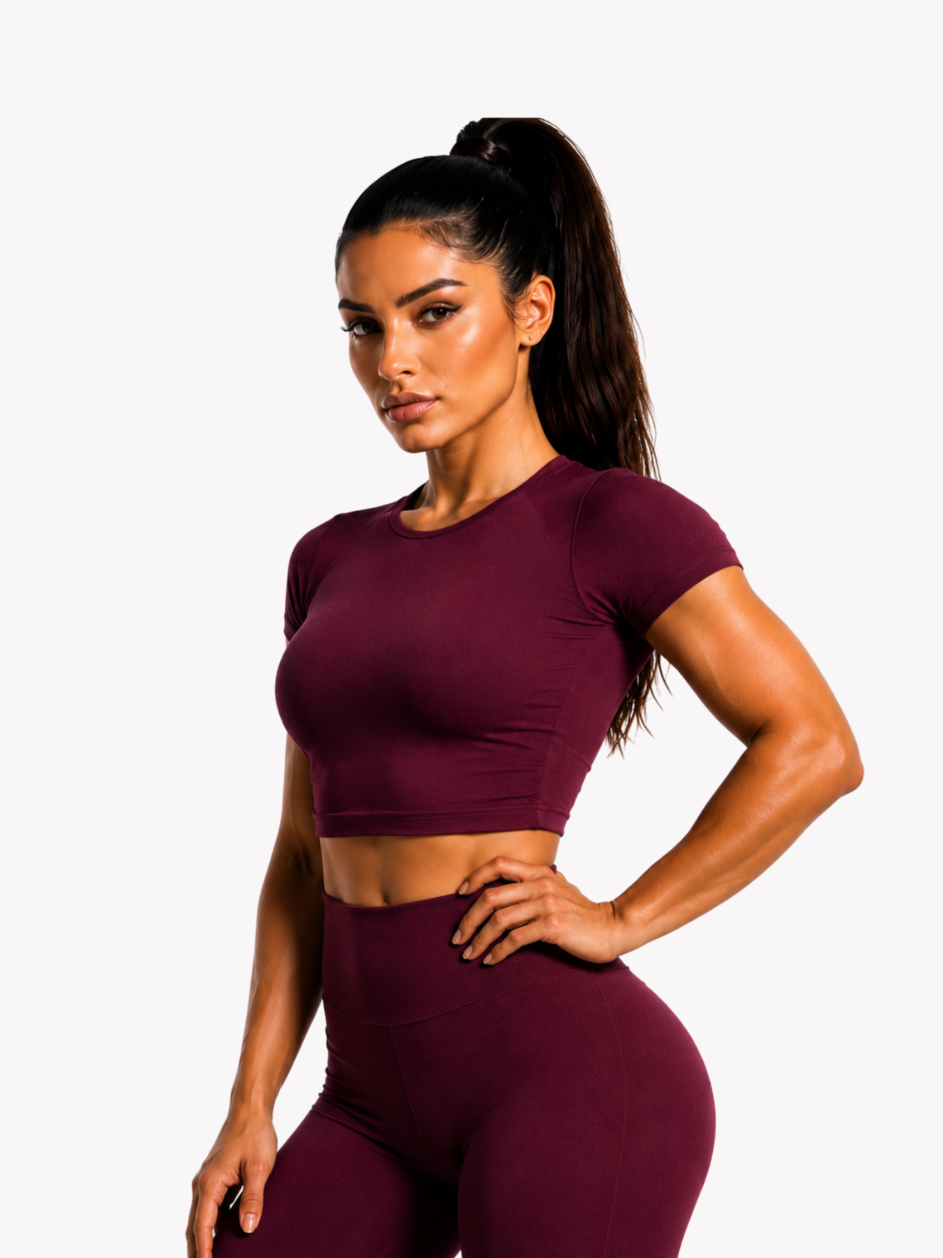 Sporty Top burgundy