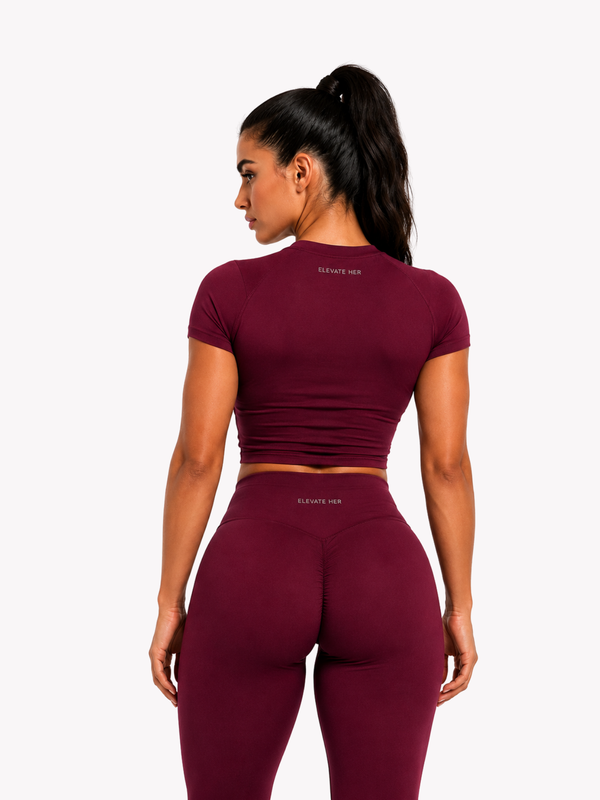 Sporty Top burgundy