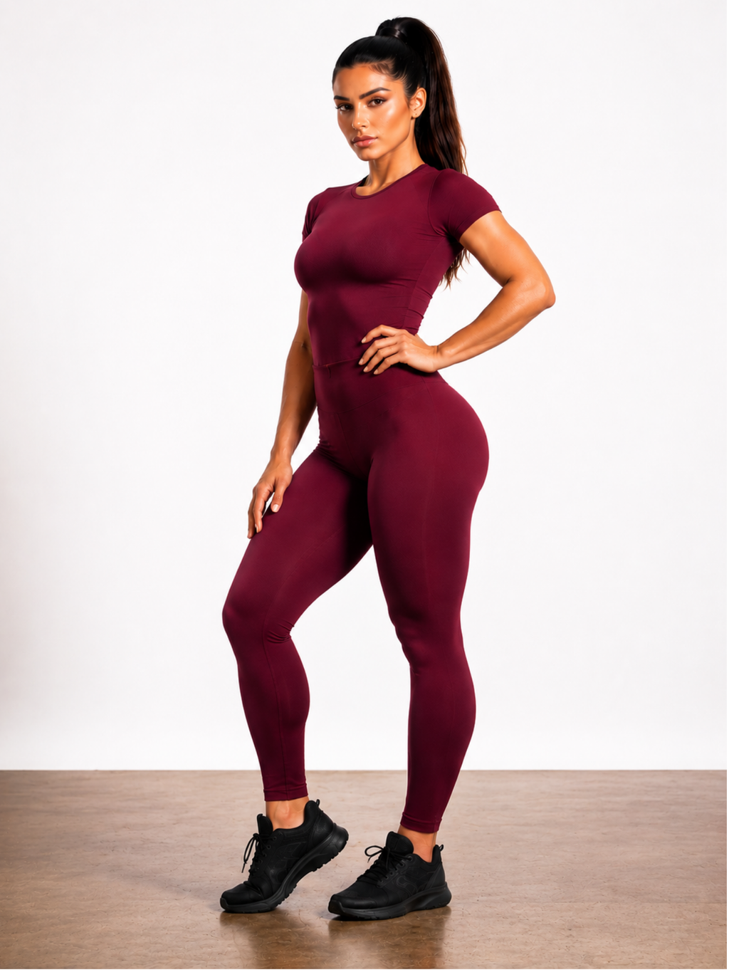 Sporty Top burgundy